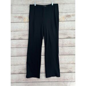 Silence + Noise Front Seam Ponte Pants Women's Size‎ 12 Black